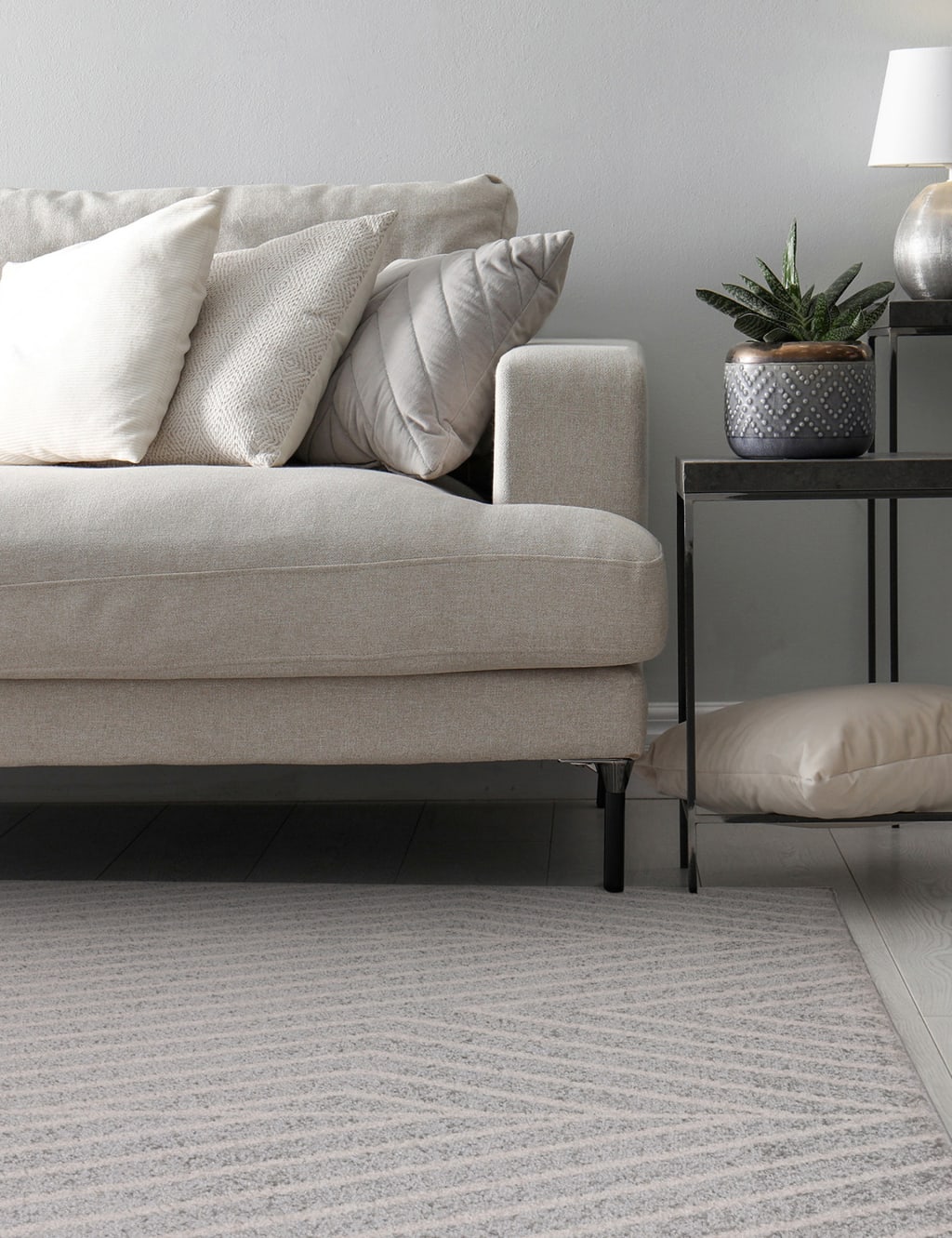 Muse Linear Flatweave Rug image 1