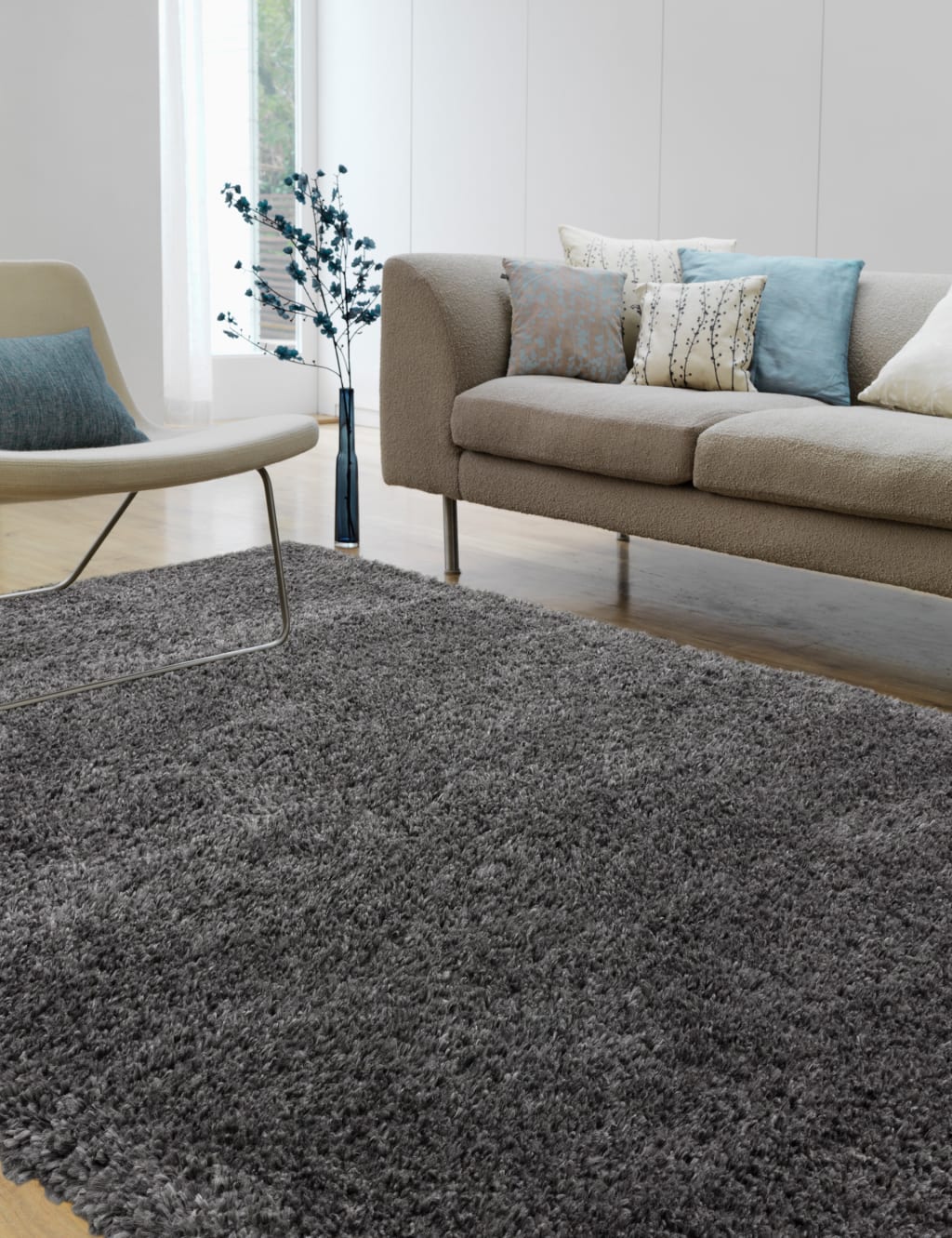 Richie Soft Touch Small Shaggy Rug image 1