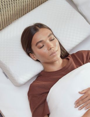 Kally Sleep Neck Pain Firm PIllow - White, White