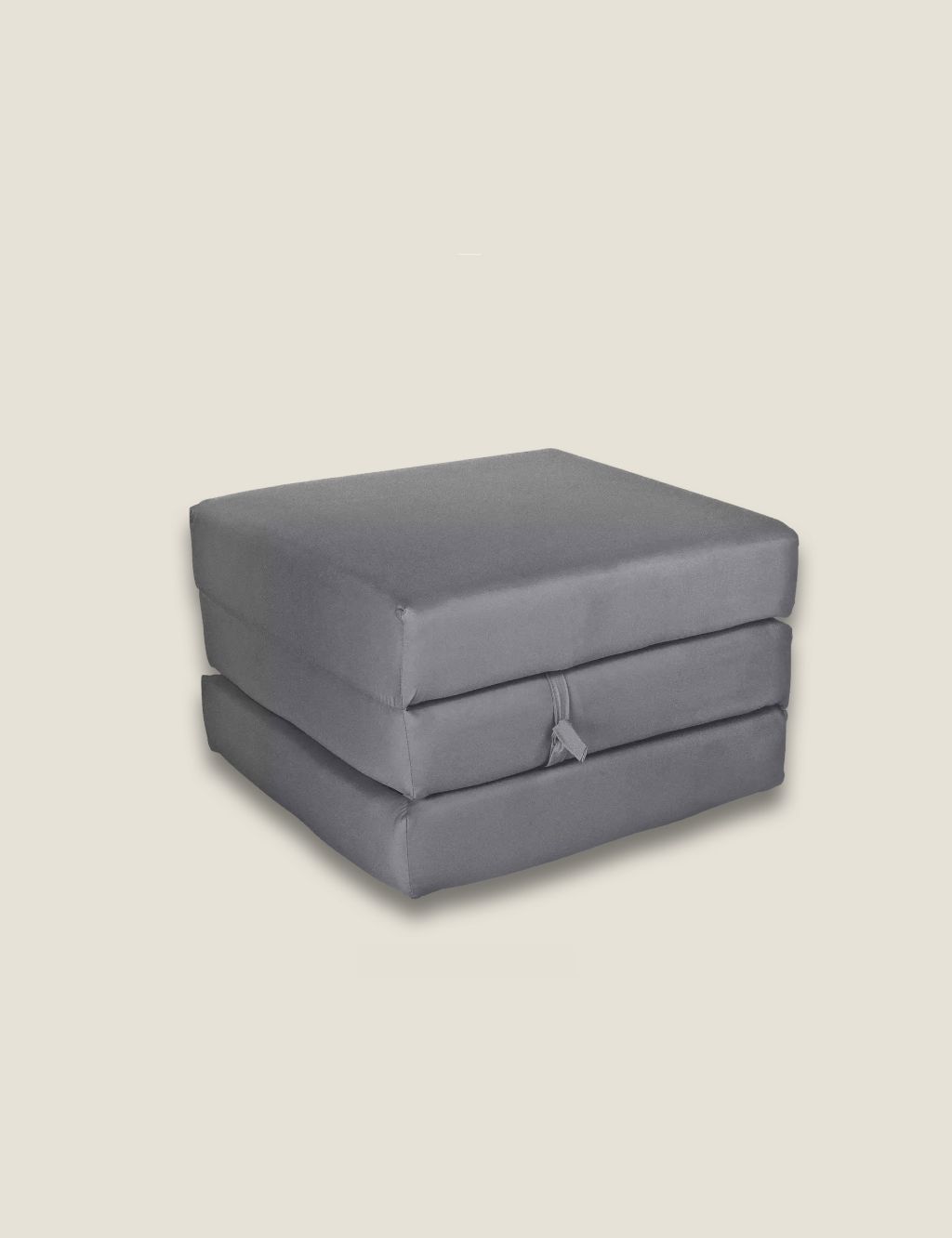 Grey Single Cube Chairbed