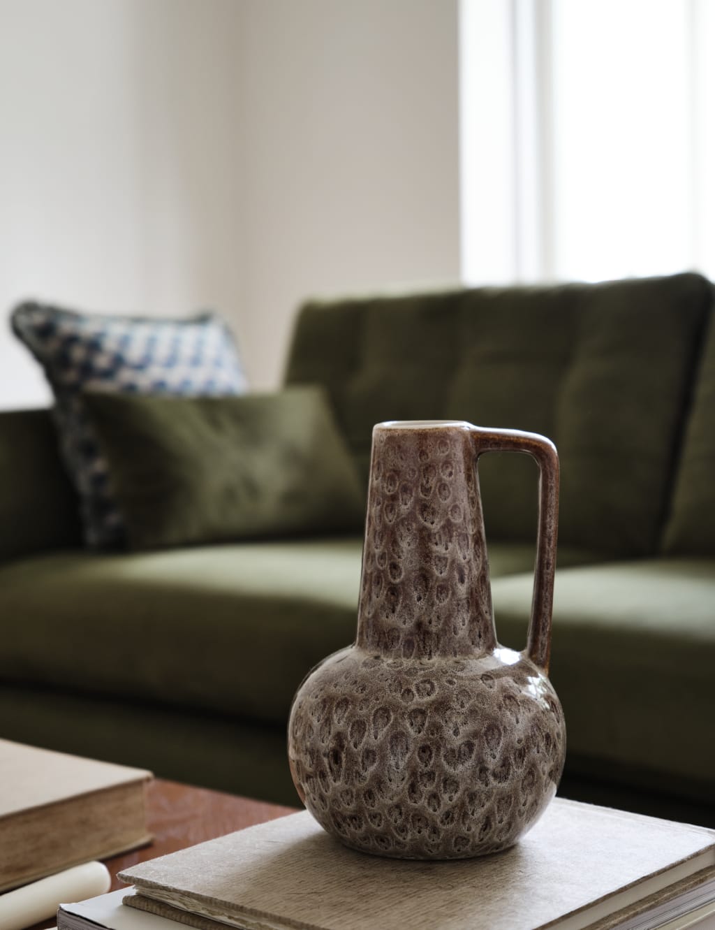 Chenille Geometric Cushion image 3