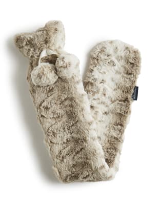 

Silentnight Faux Fur Long Hot Water Bottle - Cream, Cream
