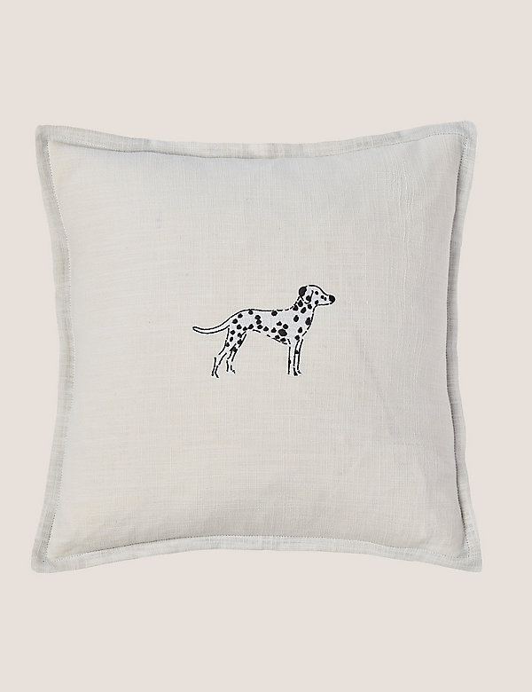 Μαξιλάρι με σχέδιο με σκυλιά Δαλματίας από 100% βαμβάκι - GR