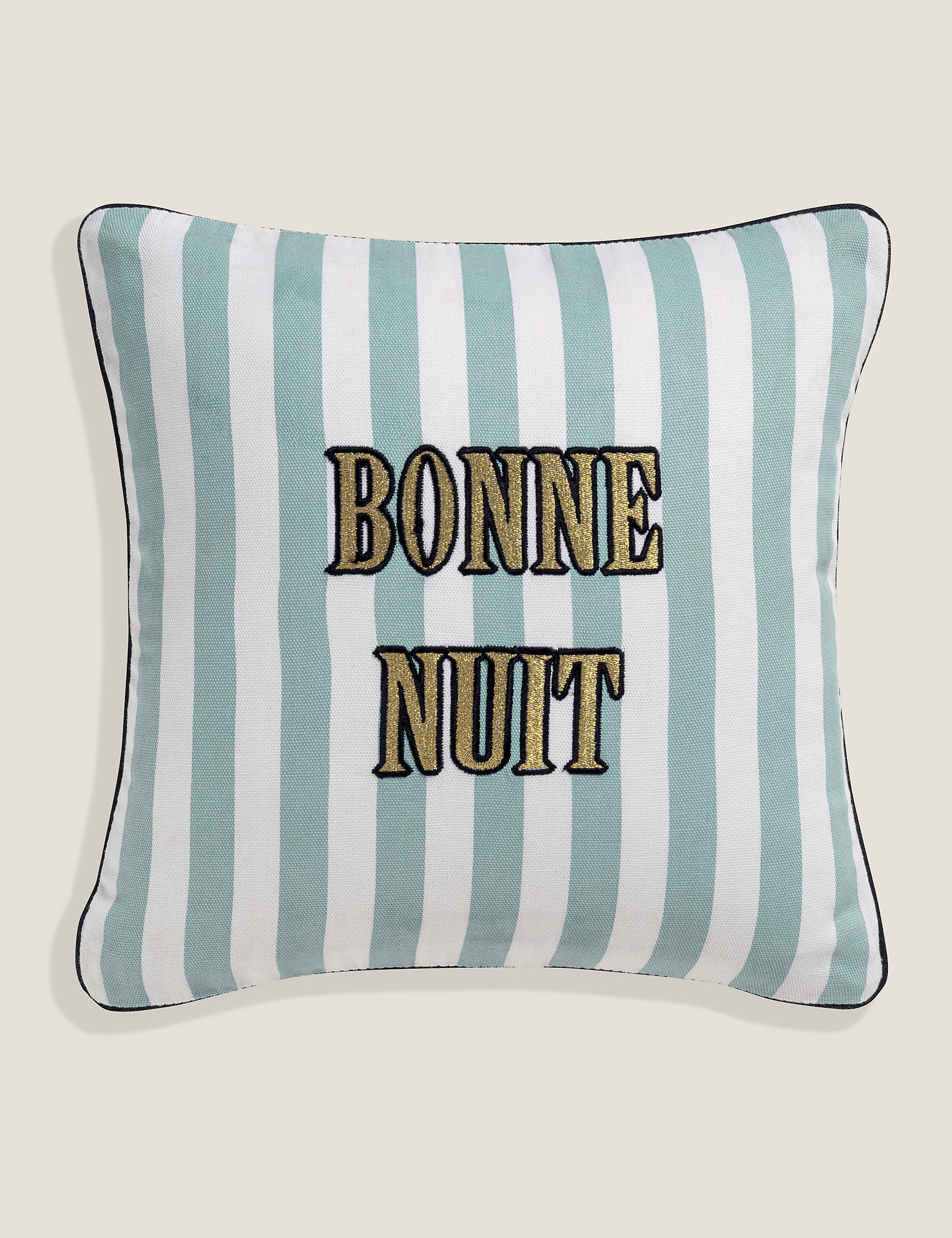 Pure Cotton Bonne Nuit Kids Mini Cushion