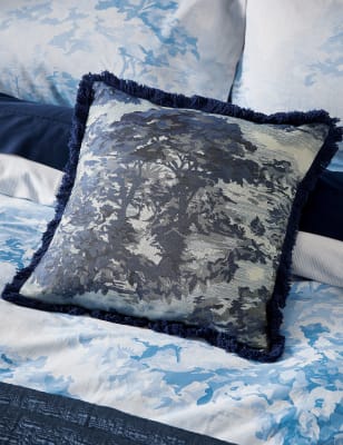 

Ted Baker Cotton Rich Landscape Toile Cushion - Multi, Multi