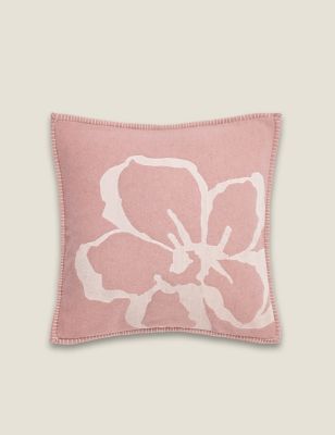 

Ted Baker Magnolia Embroidered Cushion - Pink, Pink