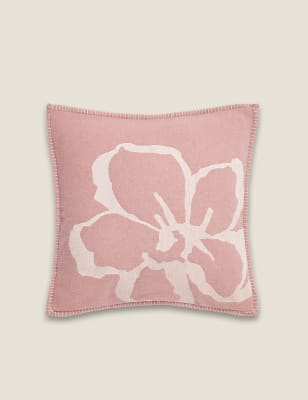 

Ted Baker Magnolia Embroidered Cushion - Pink, Pink