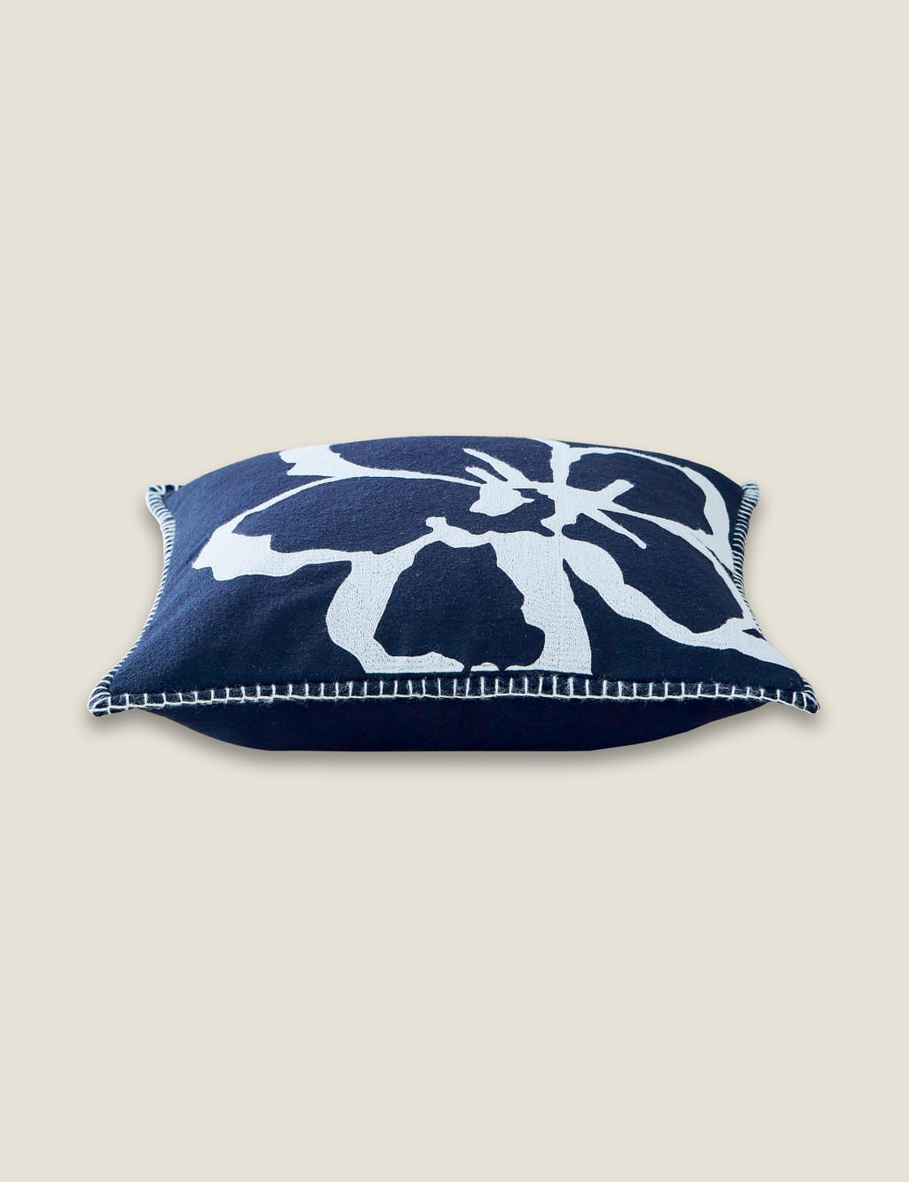 Magnolia Embroidered Cushion image 1