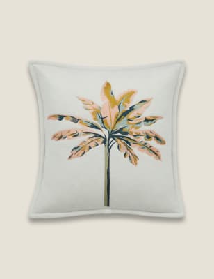 Ted Baker Urban Forager Embroidered Cushion - Multi, Multi