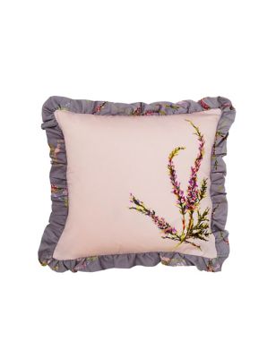 Ted Baker Pure Cotton Heather Cushion - Pink, Pink