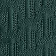 T Quilted Bolster Cushion - forestgreen
