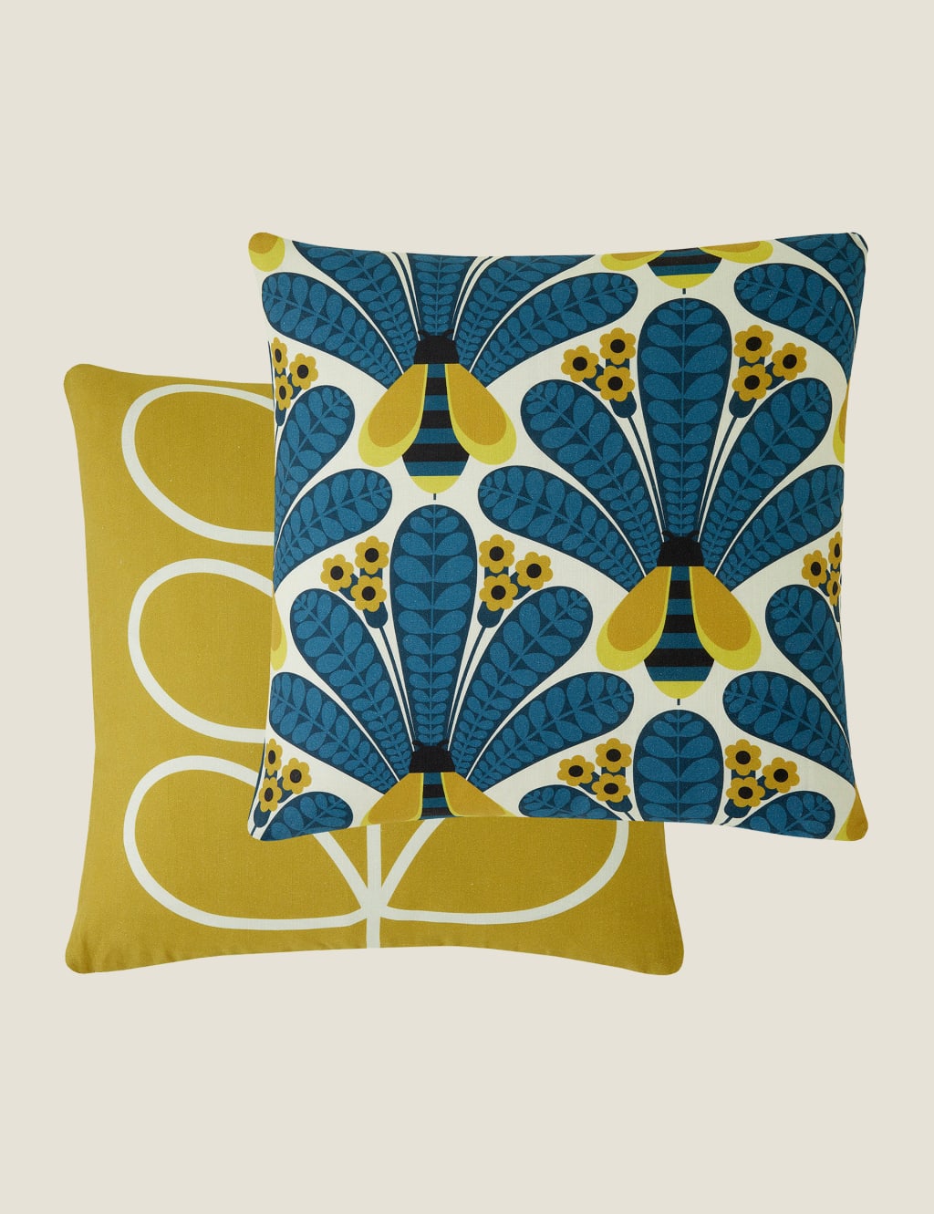 Cotton Rich Honey Bee Cushion