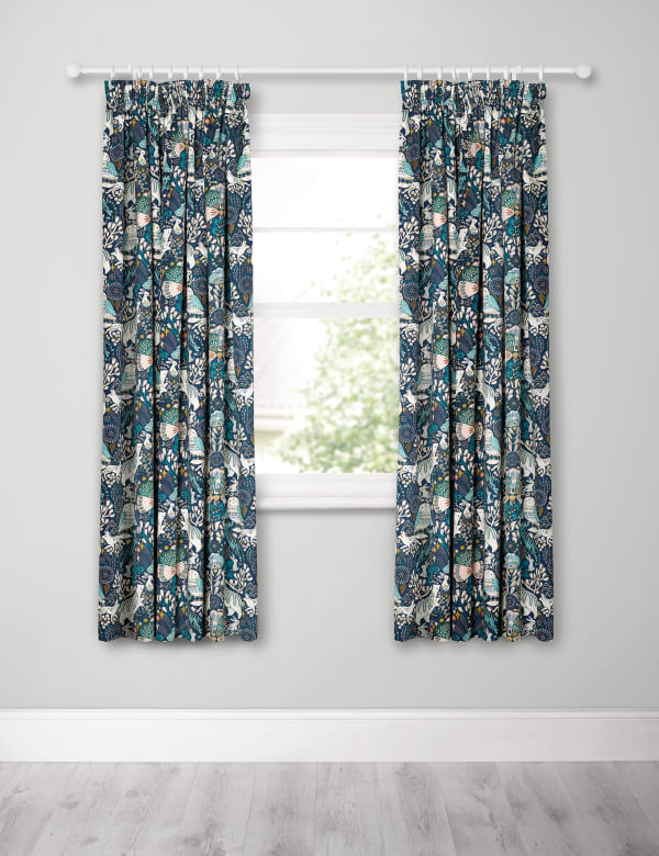 Blue Curtains Curtains M S