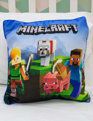 

CHARACTER Minecraft™ Epic Square Cushion - Multi, Multi