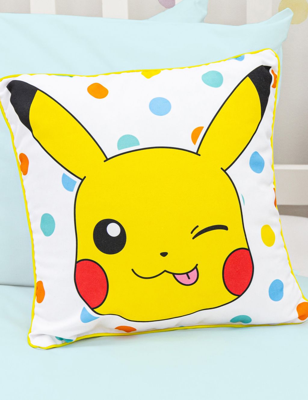 Pokemon™ Dotty Square Cushion