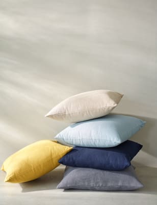

M&S Collection Pure Cotton Cushion - Duck Egg, Duck Egg
