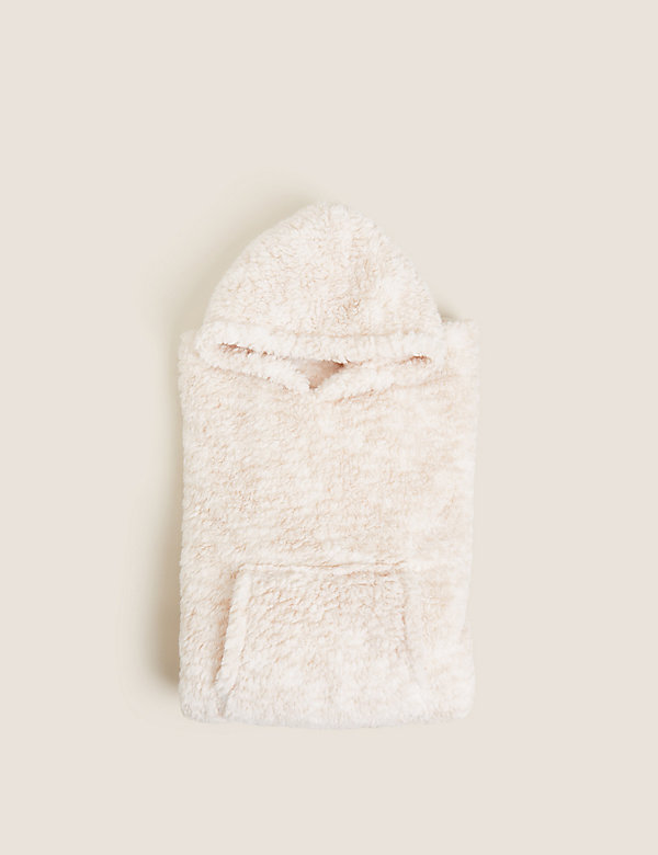 Teddy Fleece Kids' Hooded Blanket - NO