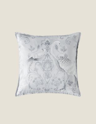 Tregaron Embroidered Cushion - GR