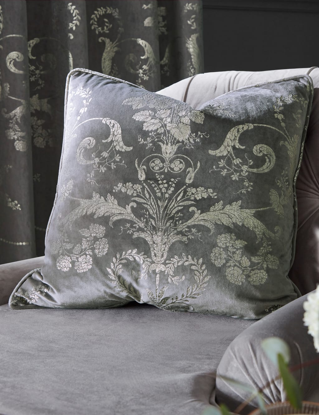 Josette Metallic Cushion image 1