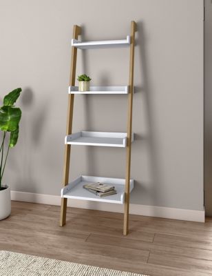M&S Ladder Shelves - Oak, Oak