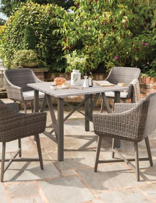 LaMode 4 Seater Garden Table & Chairs