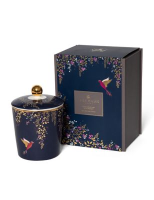 Sara Miller Amber, Orchid & Lotus Blossom Candle - Blue, Blue