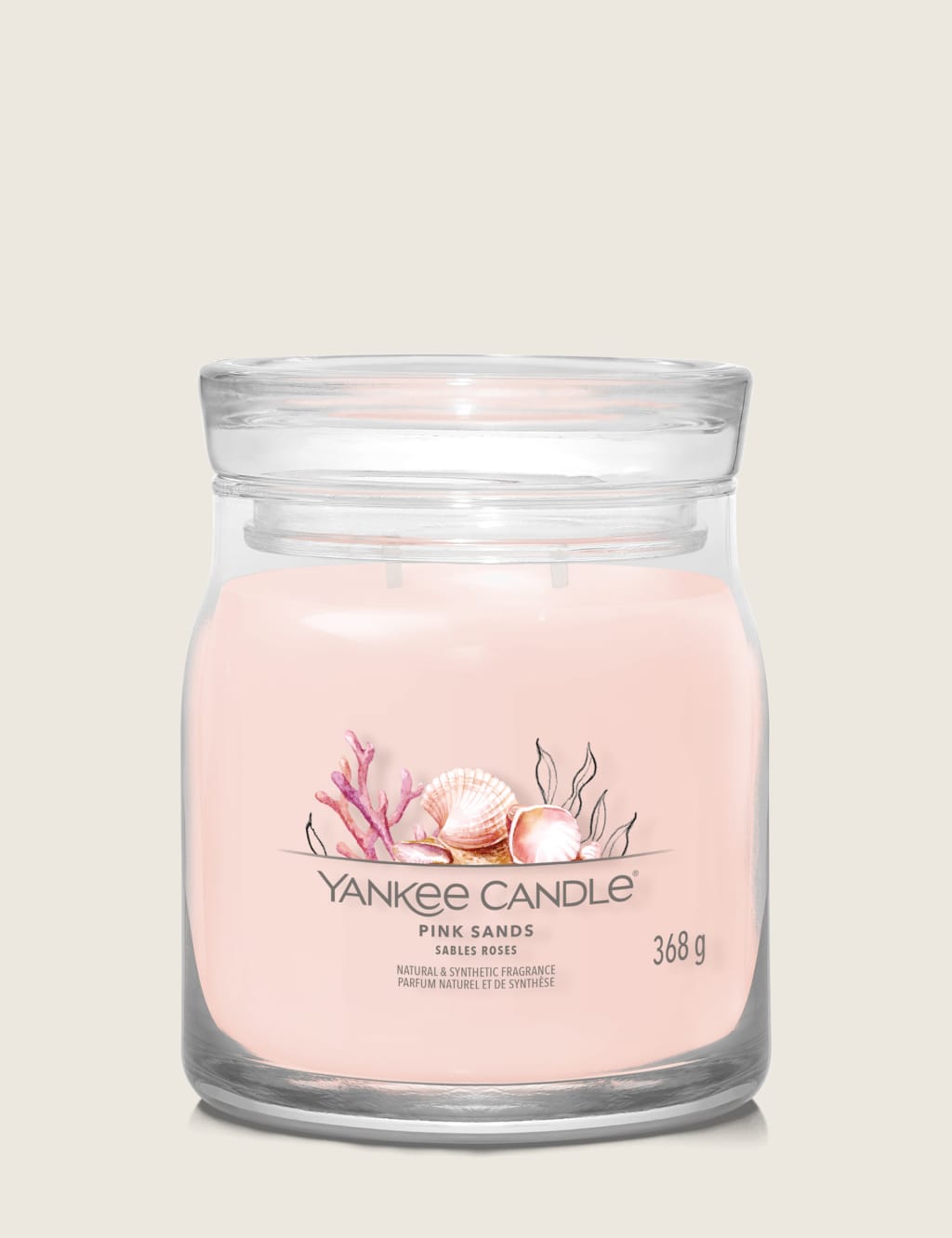 Pink Sands Signature Medium Jar Scented Candle image 1