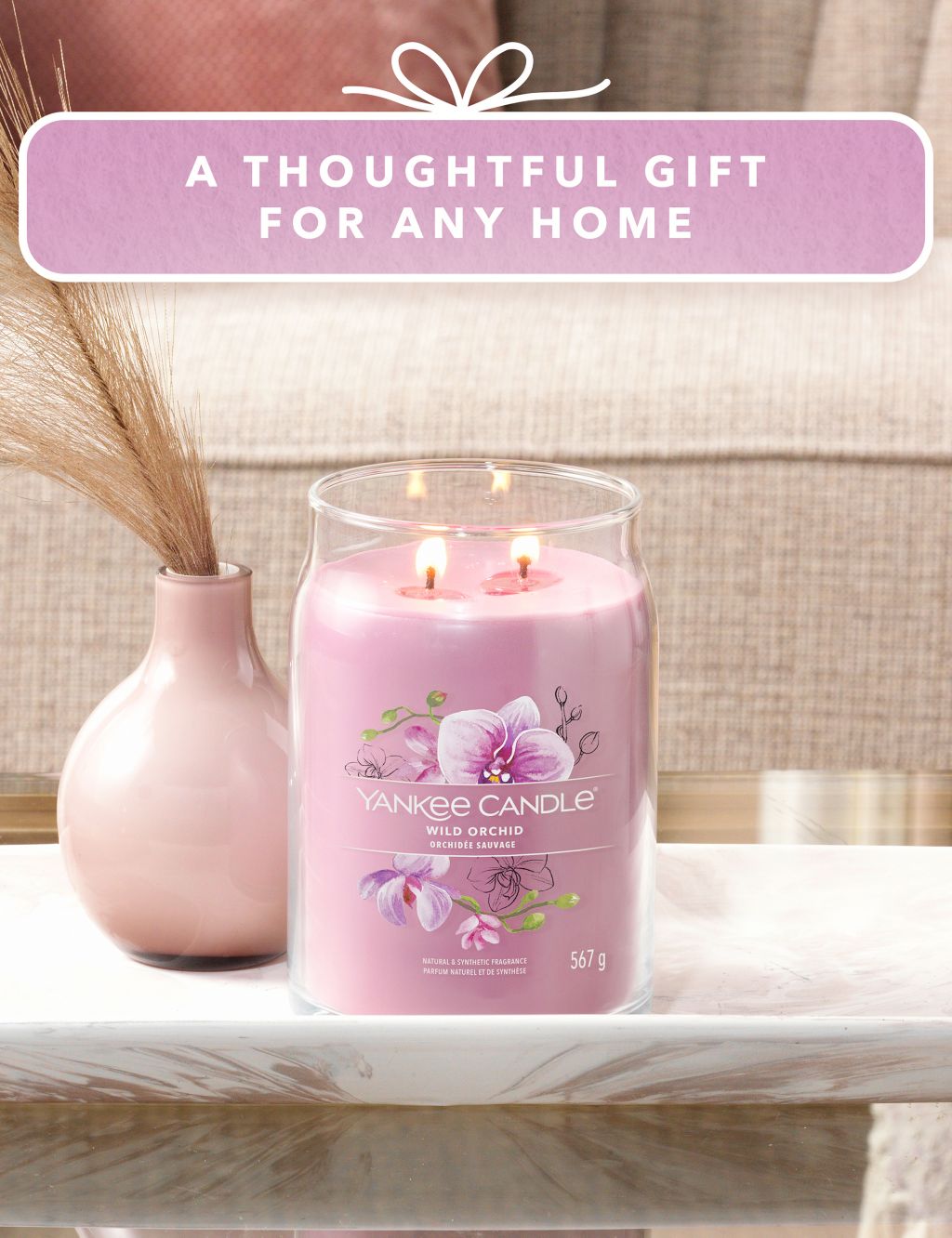 Wild Orchid Signature Large Jar Scented Candle image 6