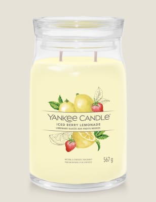 Iced Berry Lemonade Signature Large Jar Scented Candle