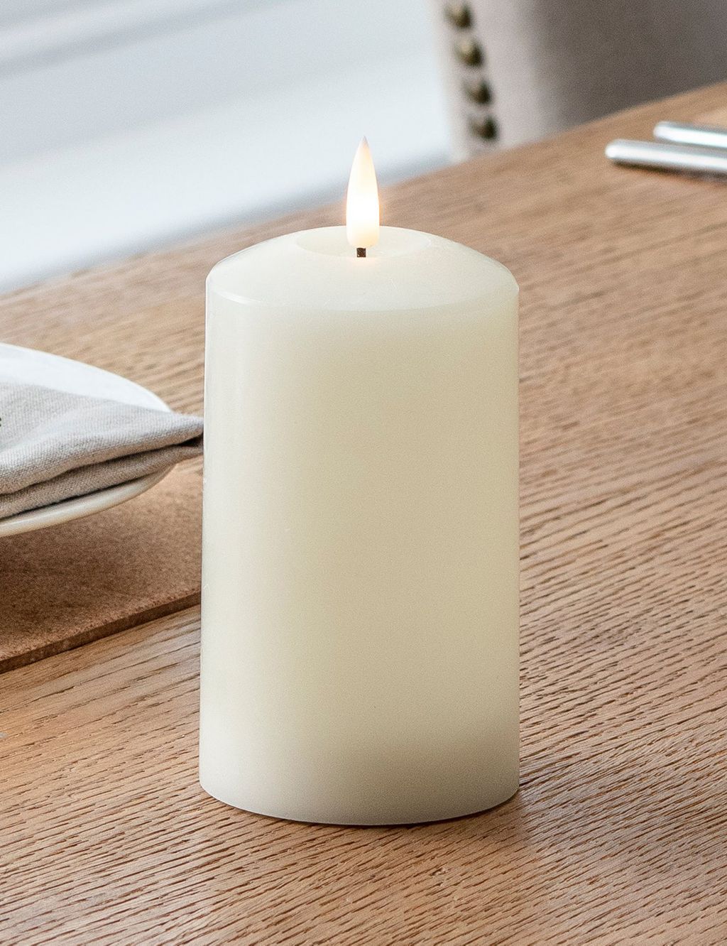 TruGlow® Medium Pillar LED Candle