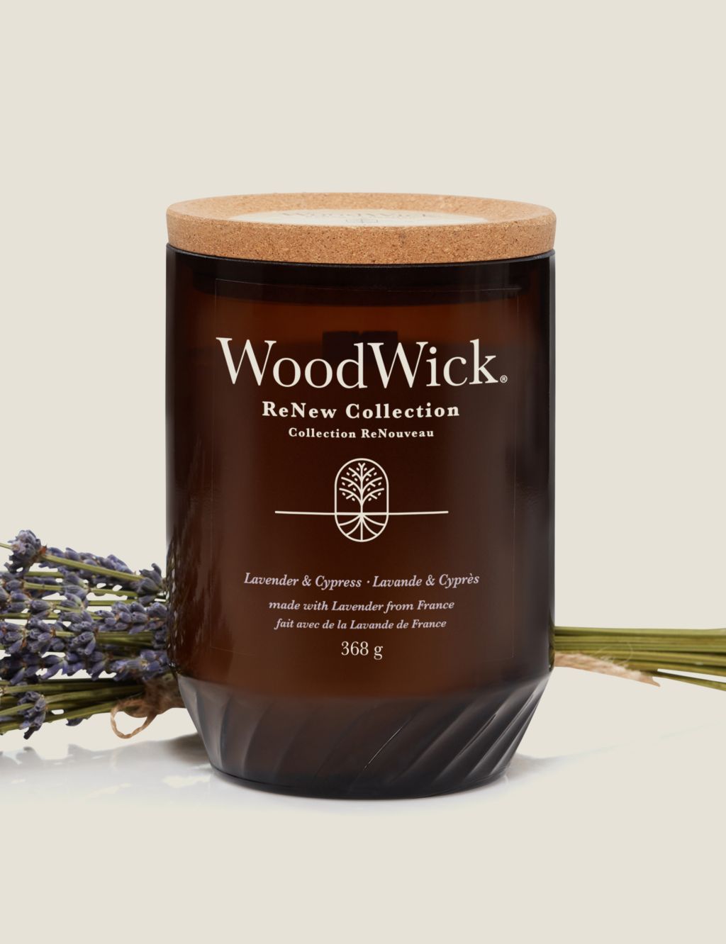 ReNew Lavender & Cypress Large Jar Candle image 1