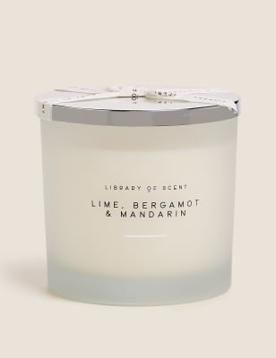 Lime, Bergamot & Mandarin 3 Wick Candle