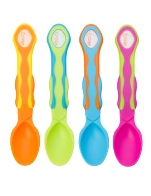 4 Soft Tip & Grip Feeding Spoons