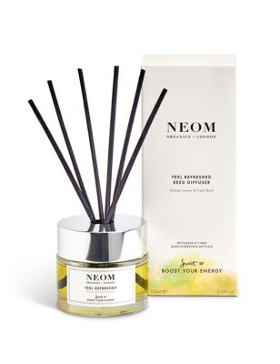 Neom Mens Womens Feel Refreshed Reed Diffuser 100ml