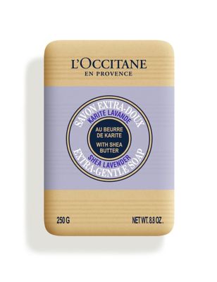 L'Occitane Womens Mens Shea Butter Lavender Soap 250g