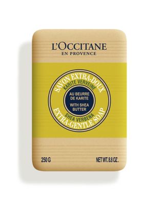 L'Occitane Womens Mens Shea Butter Verbena Soap 250g