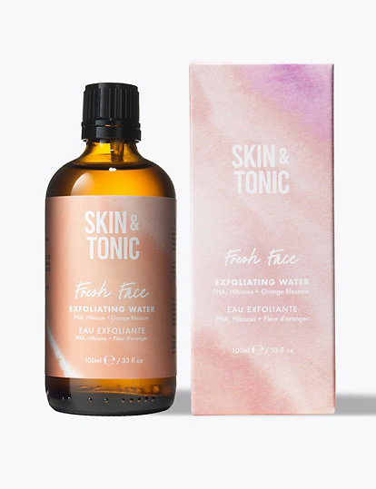 skin & tonic fresh face exfoliating water 100ml - 1size