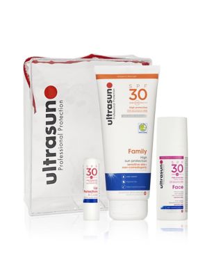 Ultrasun Womens Mens Summer Essentials Suncare Kit