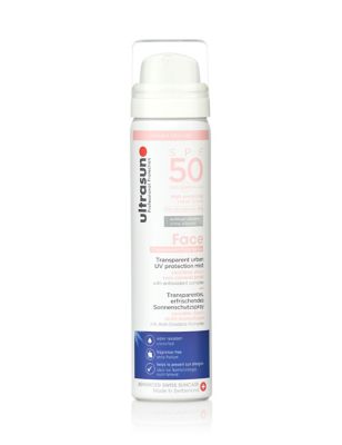 Ultrasun Women's UV Face & Scalp Mist SPF 50 75ml