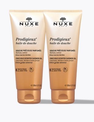Nuxe Womens Mens Prodigieux® Shower Oil Duo 200ml