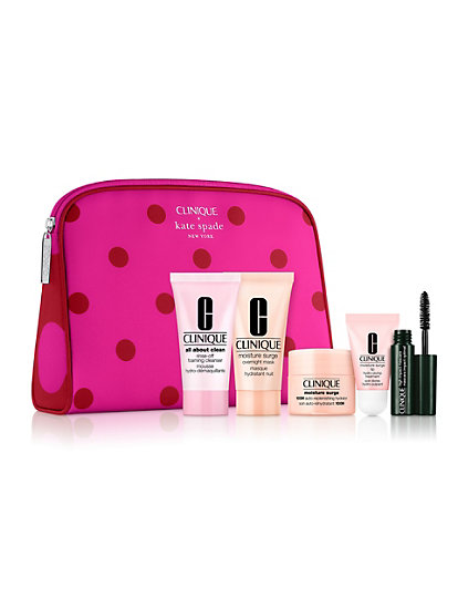 clinique x kate spade new york 6-piece gift set - 1size