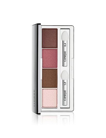 clinique all about shadow™ quad eyeshadow 4.8g - 1size - pale blush, pale blush
