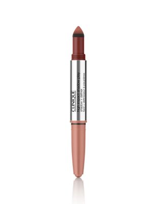 Clinique Womens High Impact Shadow Play Eyeshadow + Definer 4ml - Red, Red,Cocoa,Charcoal,Burgundy,