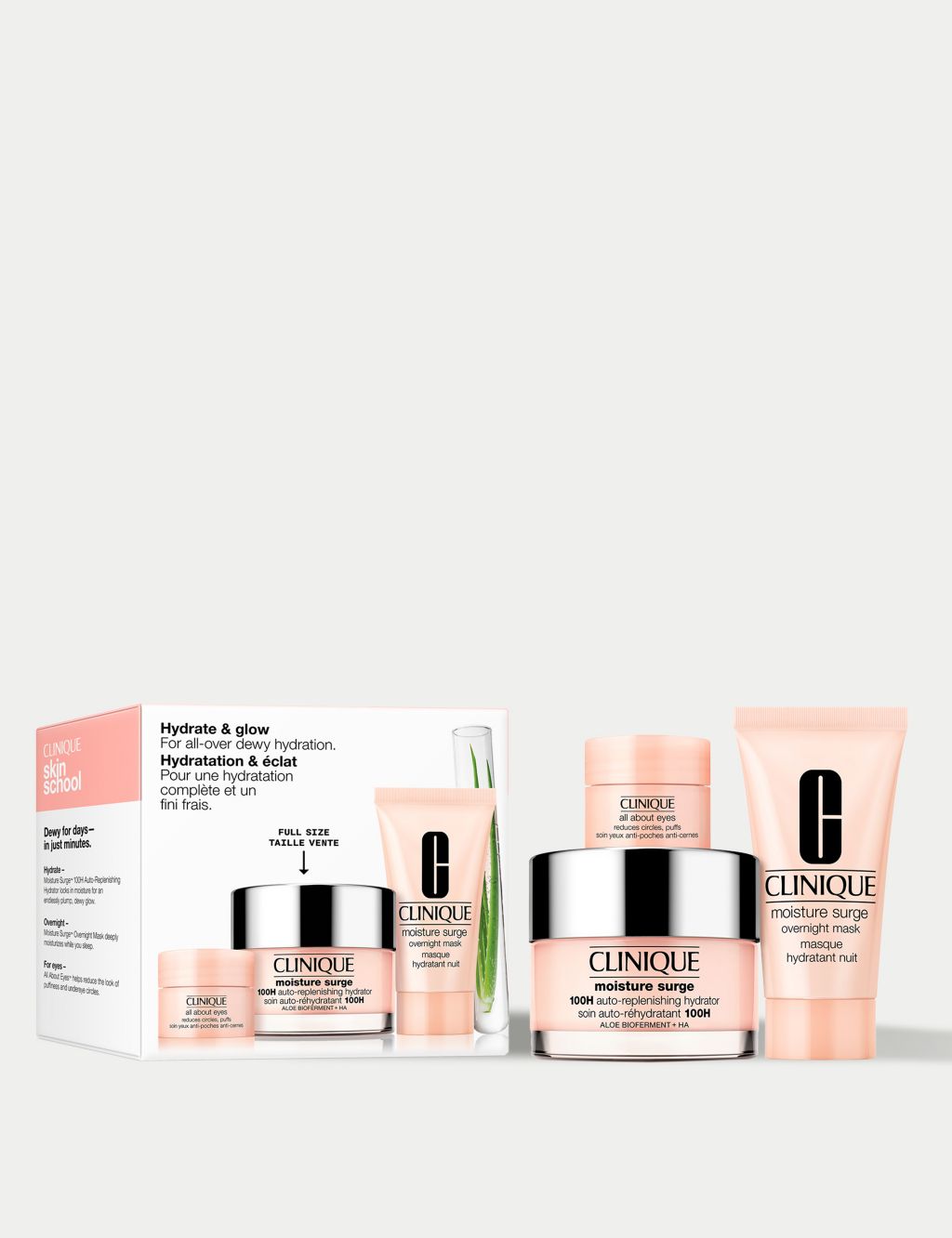Skin School Supplies: Hydration + Glow Skincare Gift Set