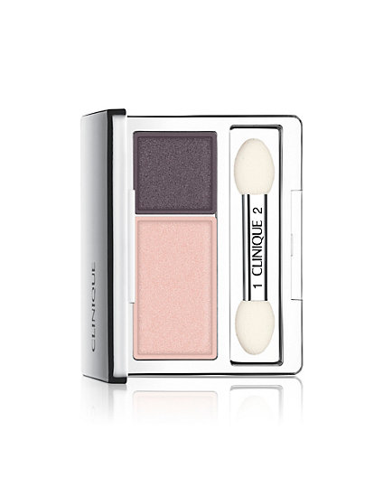 clinique all about shadow™ duo eyeshadow 2.2g - 1size - pale blush, pale blush