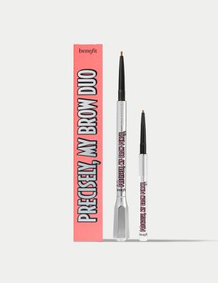 Benefit Womens The Precise Pair Precisely My Brow Pencil Duo Set Shade 3 worth PS40.50 0.12 g - Ligh