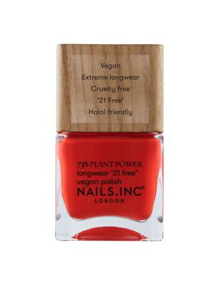 Nails Inc. 73% Plant Power Vegan Nail Polish - Red, Red,Pink,Blue,Nude