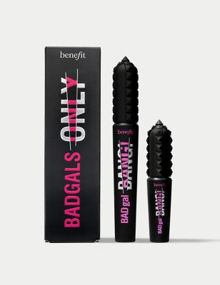 Benefit Womens Badgals Only! Badgal Bang Mascara Booster Set worth 42 12.5 g - Black, Black