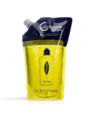 L'Occitane Mens Womens Verbena Shower Gel Eco Refill 500ml