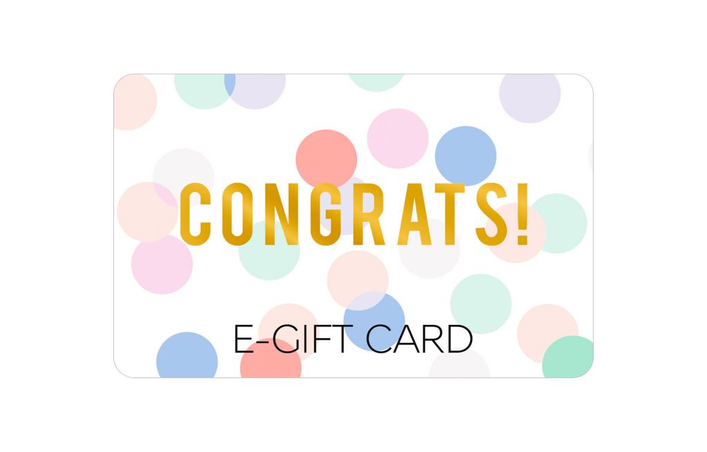 Congrats Confetti E-Gift Card